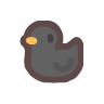 Black Rubber Duck — Uncommon Bongo Cat item