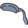 Blue Beret Cap — Common Bongo Cat item