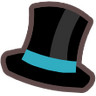 Blue Tophat — Common Bongo Cat item