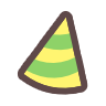 Green Party Hat — Common Bongo Cat item
