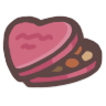 Heart Chocolate — Common Bongo Cat item