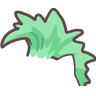 Huge Neon Green Mohawk — Common Bongo Cat item