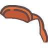 Orange Beret Cap — Common Bongo Cat item