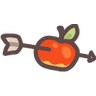 Pierced Target Apple — Uncommon Bongo Cat item