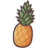 Pineapple — Common Bongo Cat item