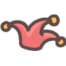 Red Jester Hat — Common Bongo Cat item