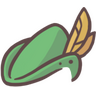 Robin Hood Hat — Uncommon Bongo Cat item