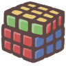 Rubix Cube — Common Bongo Cat item